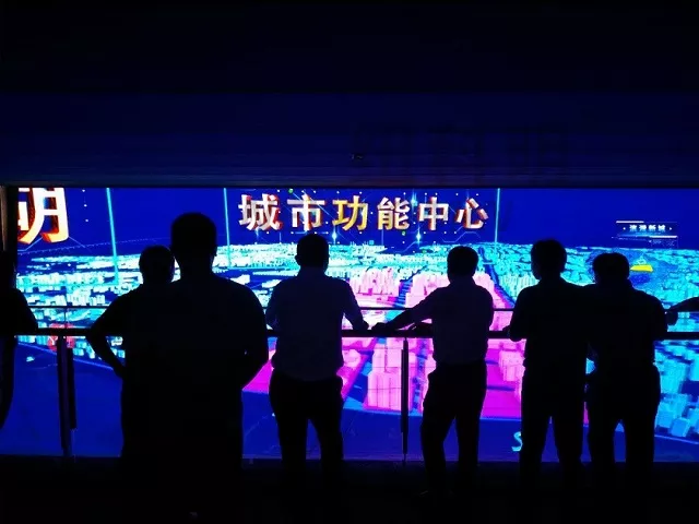 江苏常州金坛民防展馆435㎡"L“型大屏