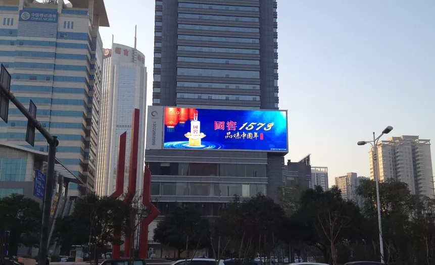 户外广告大屏案例